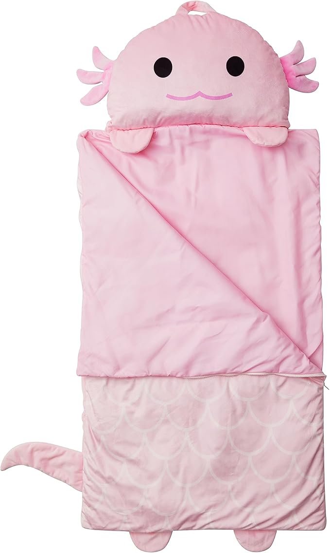 Axolotl Sleeping Bag - Side View